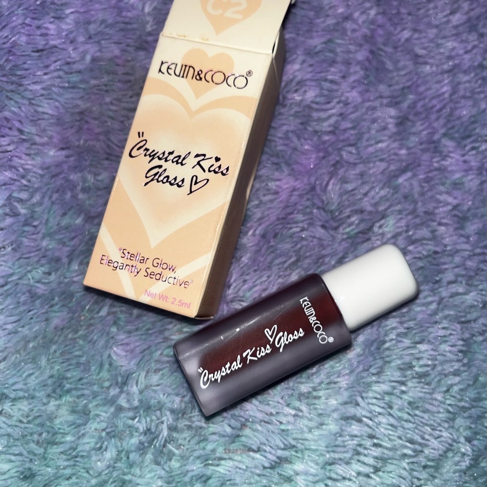 KEVIN&COCO Crystal Kiss Gloss - Seductive Brown